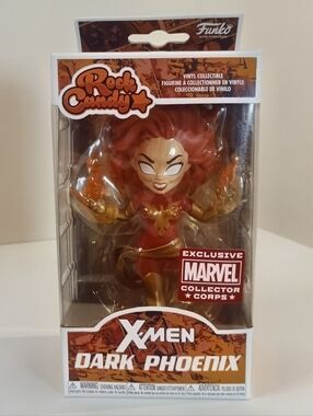 Funko Rock Candy Dark Phoenix Figure - Red, Gold
